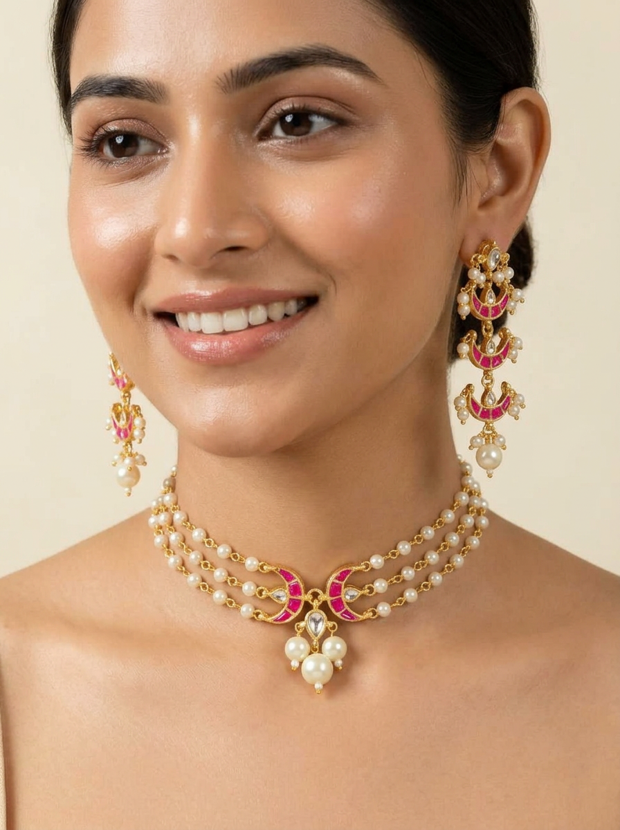 Mehrunisa Polki Pearl
